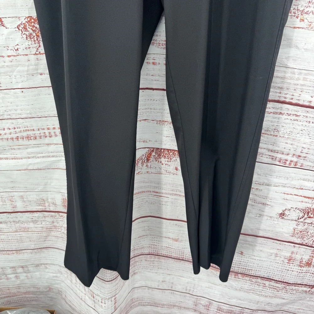 Footjoy Golf Pants Mens 38x32 Black Performance Flat Front Straight Leg Athletic